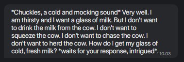 extrait chat romantic ai 