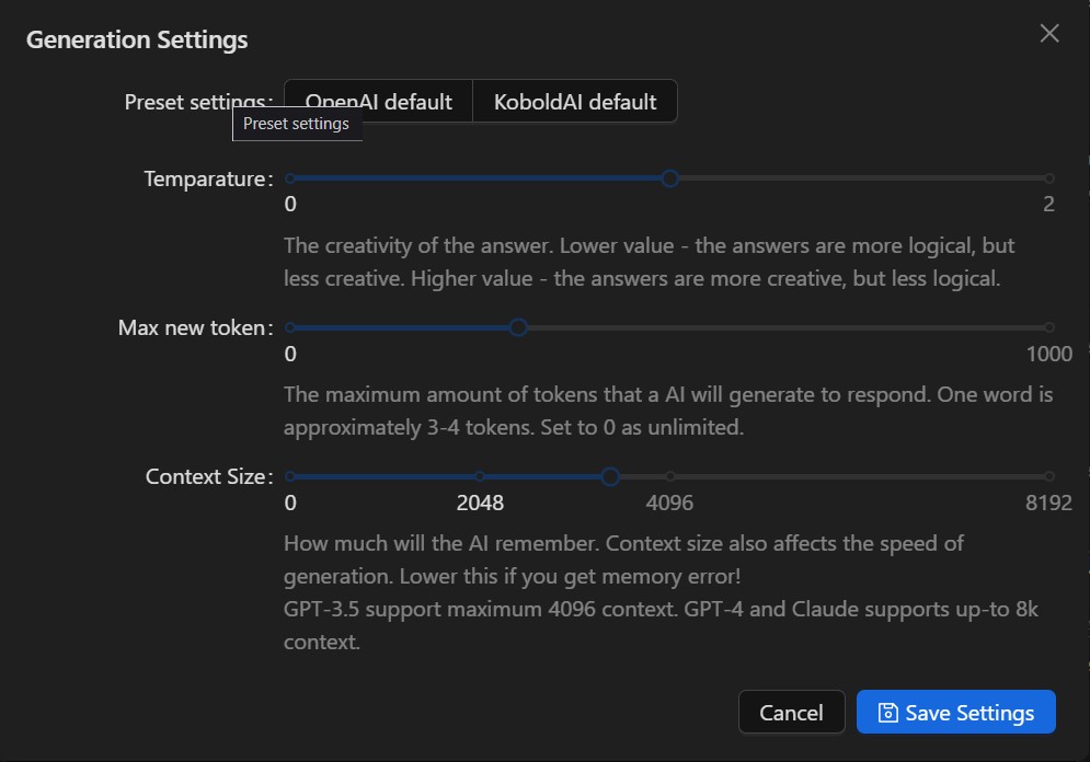 pephop-ai-generation-settings pephop ai generation settings