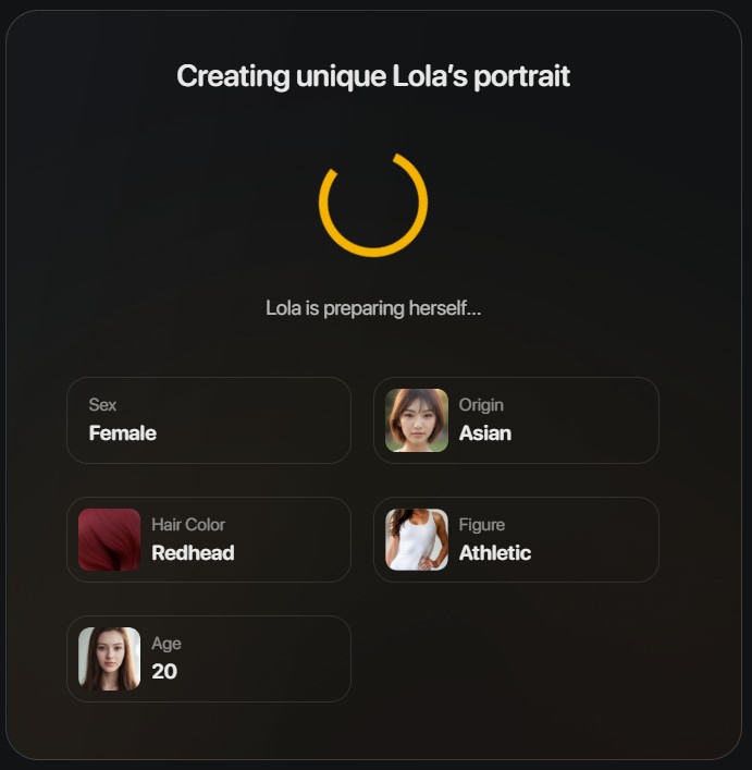 personnalisation de base romantic ai