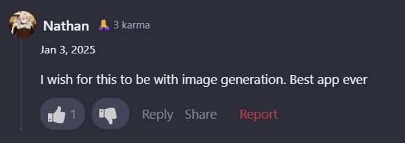 Avis utilisateurs CrushOn AI sur labsence de generateur d images
