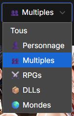 Soulkyn bibliothèque catégories