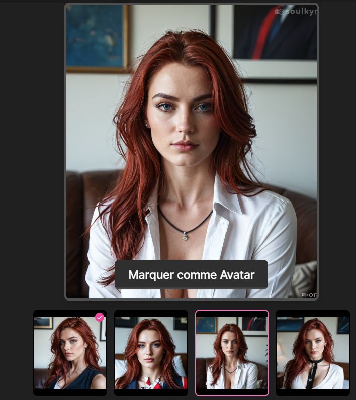 Soulkyn création personnage exemple