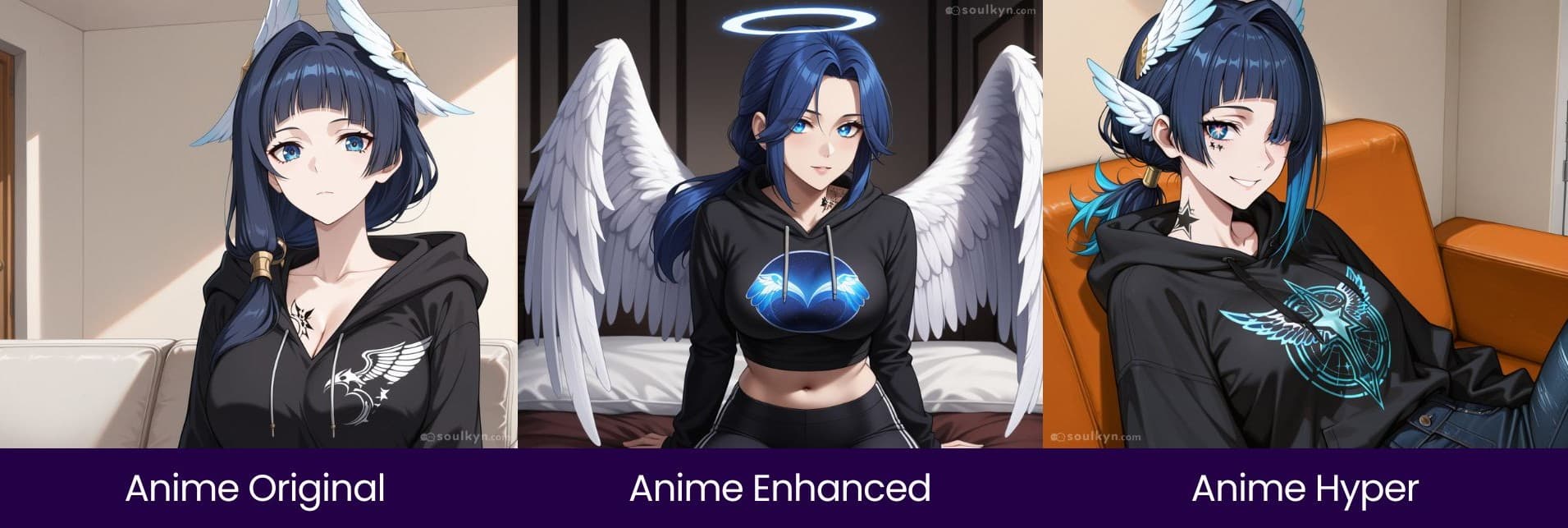 Soulkyn styles visuels anime