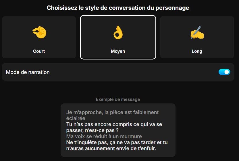 Lovescape personnalisation personnalité AI Girlfriend